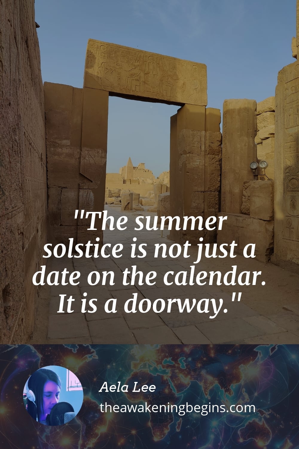 Pinterst Image The summer solstice is not just a date on the calendar. It is a doorway.
