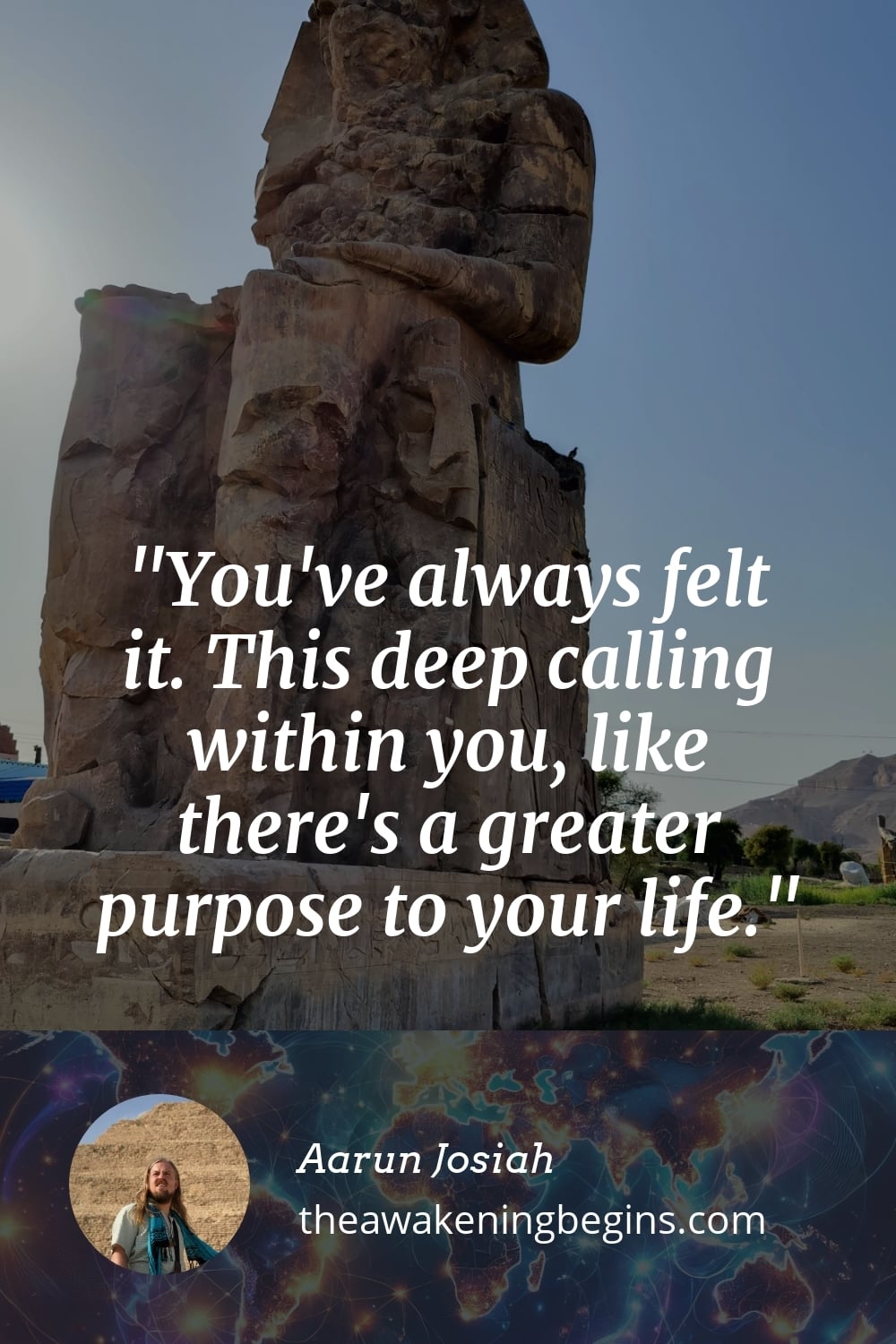 Pinterst Image You've always felt it. This deep calling within you, like there's a greater purpose to your life.