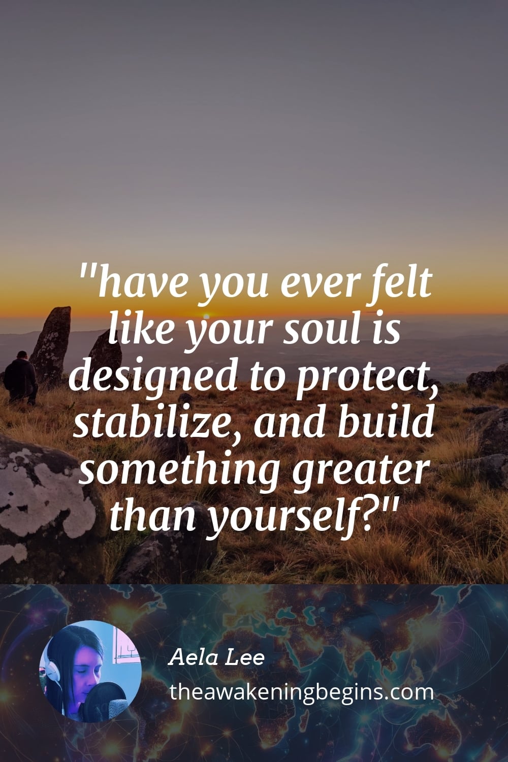 Pinterst Image have you ever felt like your soul is designed to protect, stabilize, and build something greater than yourself?