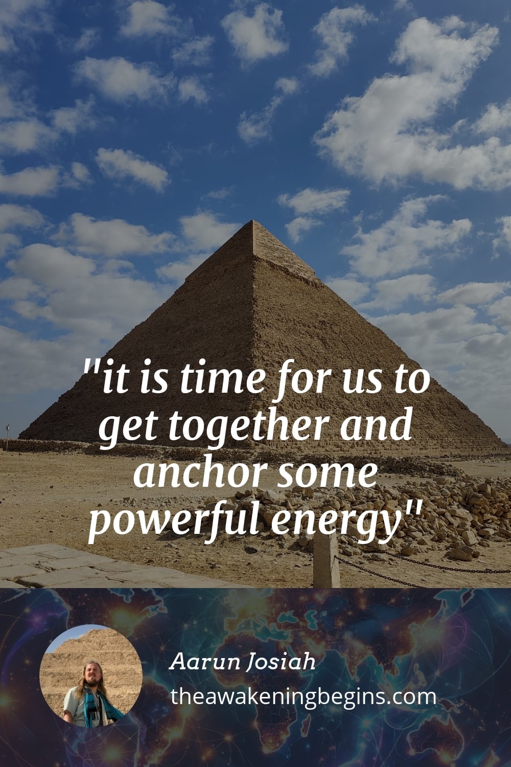 Pinterst Image it is time for us to get together and anchor some powerful energy
