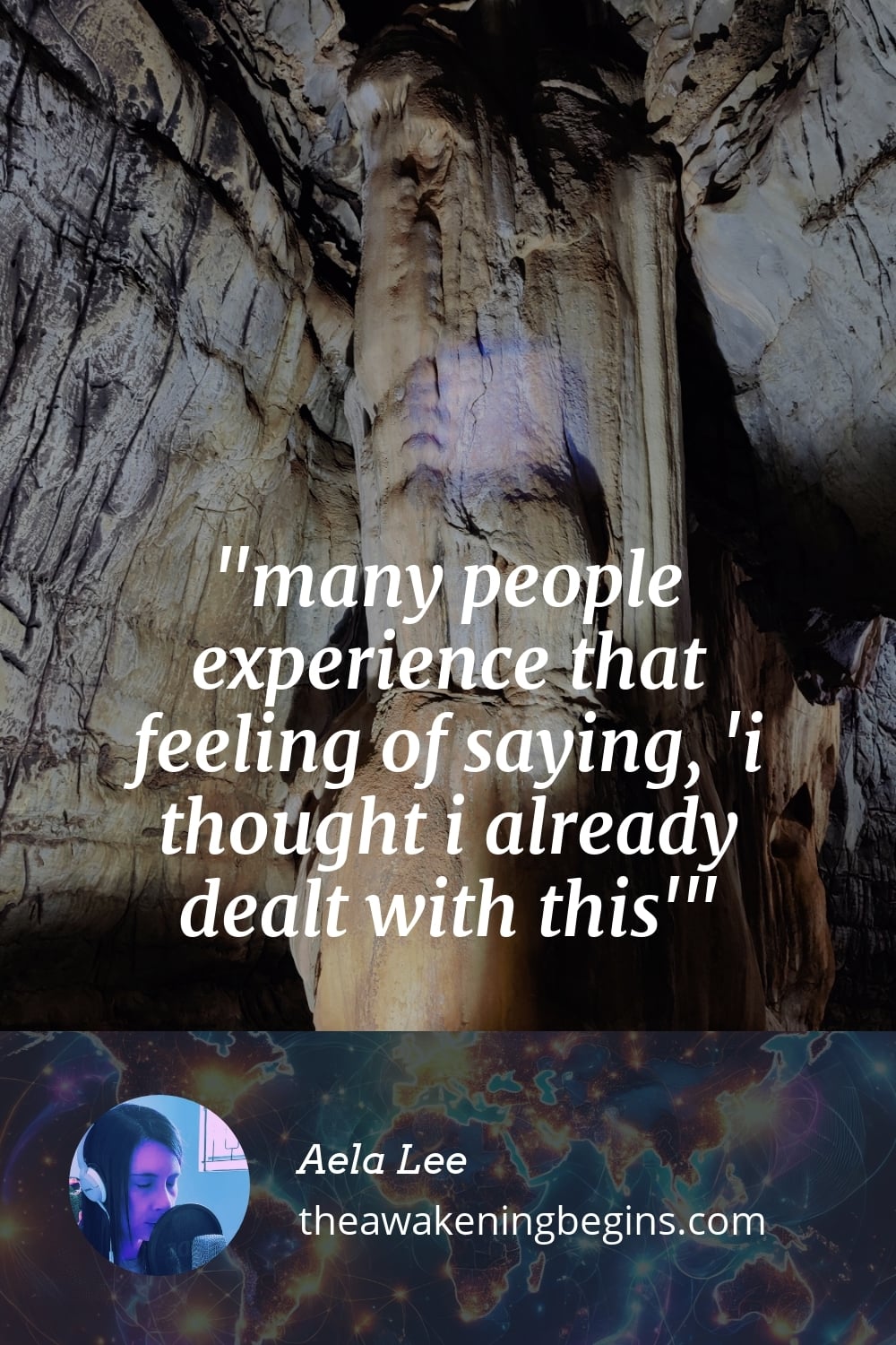 Pinterst Image many people experience that feeling of saying, 'i thought i already dealt with this'