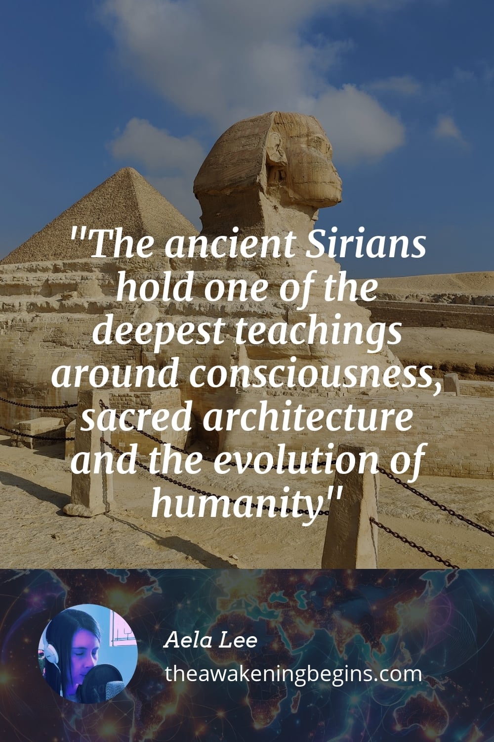 Pinterst Image The ancient Sirians hold one of the deepest teachings around consciousness, sacred architecture and the evolution of humanity