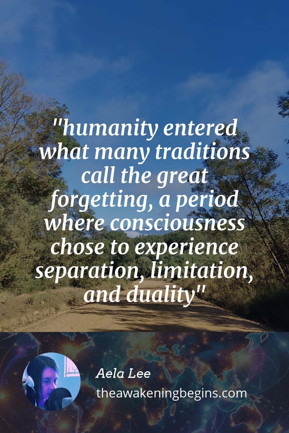 Pinterest Image humanity entered what many traditions call the great forgetting, a period where consciousness chose to experience separation, limitation, and duality