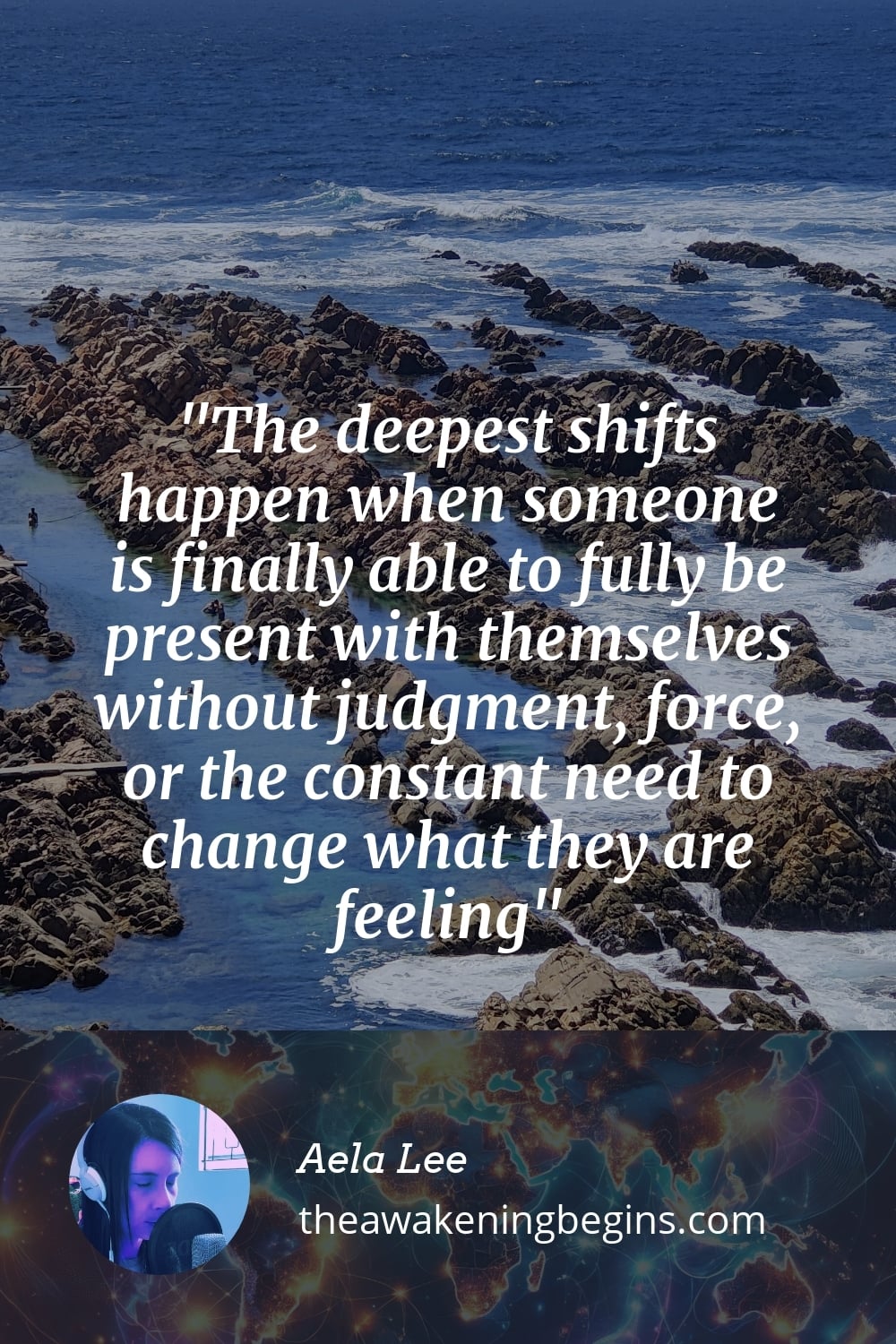 Pinterest Image The deepest shifts happen when someone is finally able to fully be present with themselves without judgment, force, or the constant need to change what they are feeling