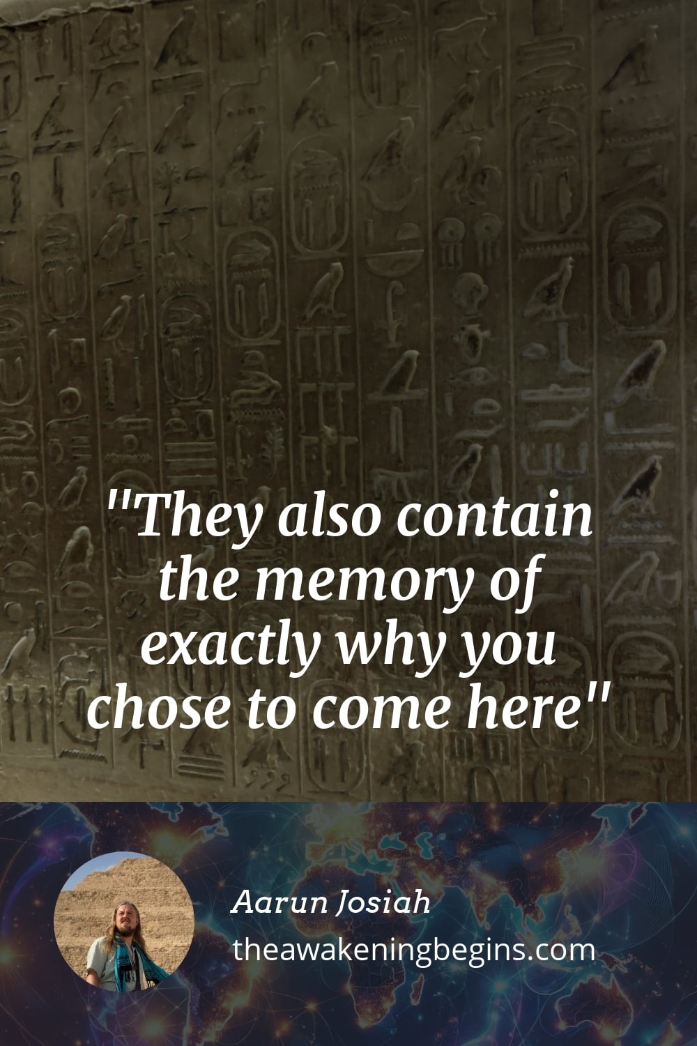 Pinterest Image They also contain the memory of exactly why you chose to come here