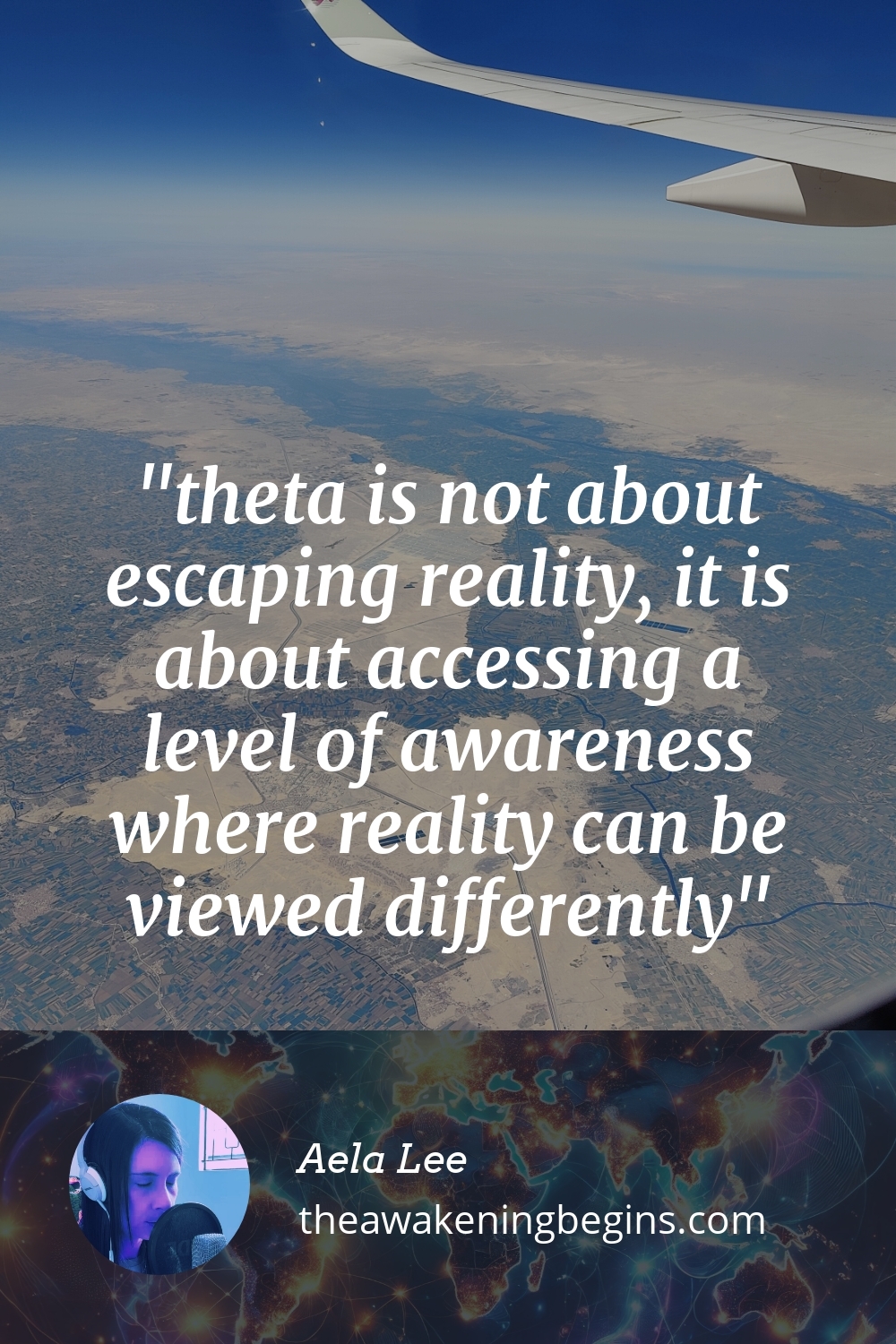 Pinterest Image theta is not about escaping reality, it is about accessing a level of awareness where reality can be viewed differently