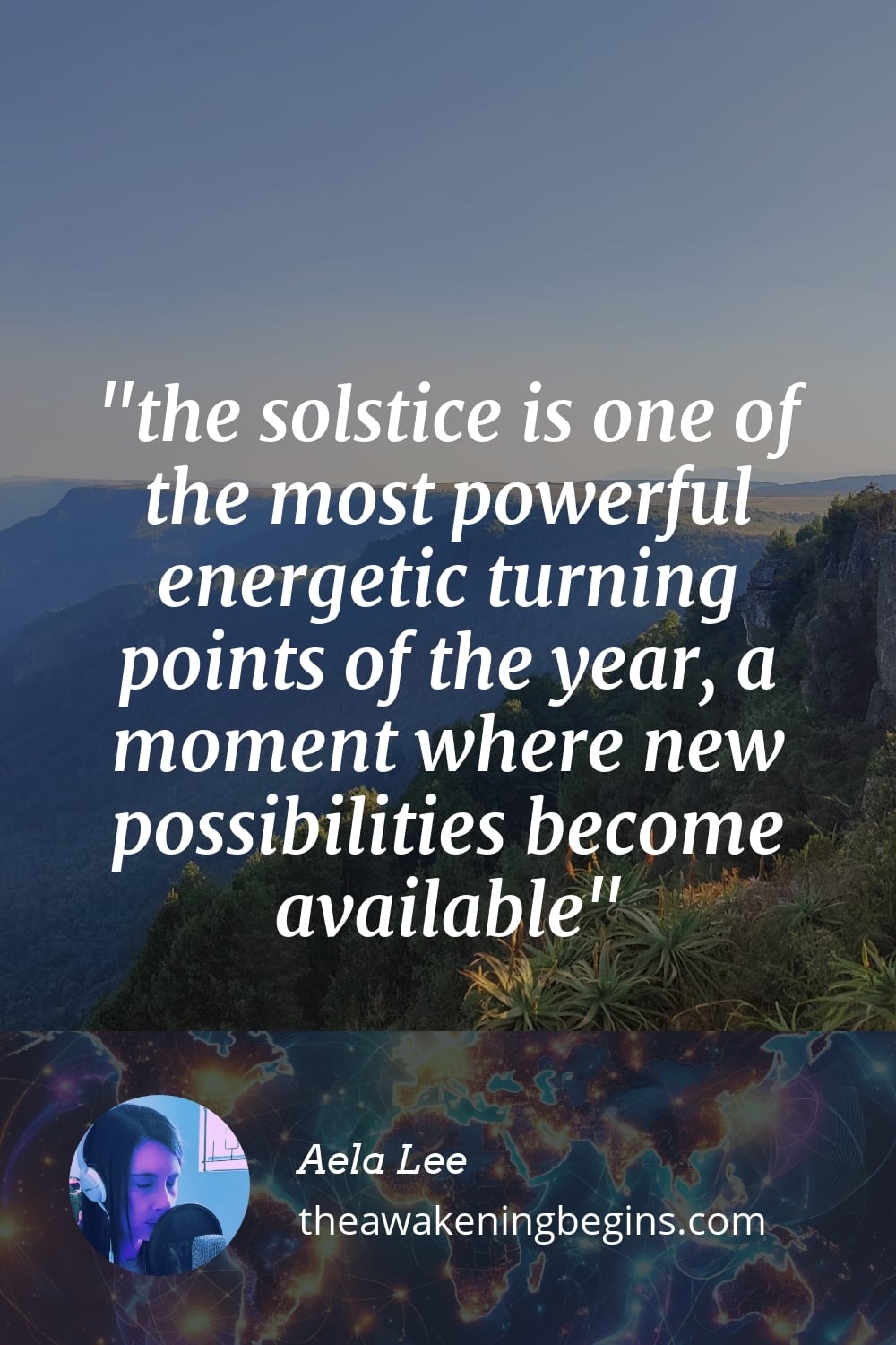 Pinterest Image the solstice is one of the most powerful energetic turning points of the year, a moment where new possibilities become available