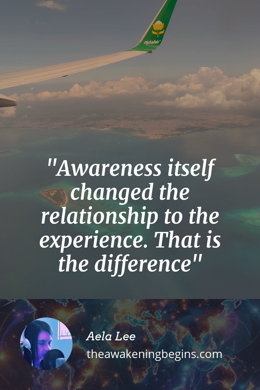 Pinterest Image Awareness itself changed the relationship to the experience. That is the difference