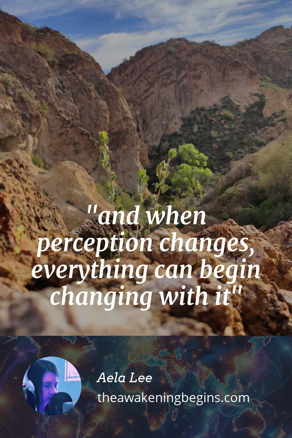 Pinterest Image and when perception changes, everything can begin changing with it