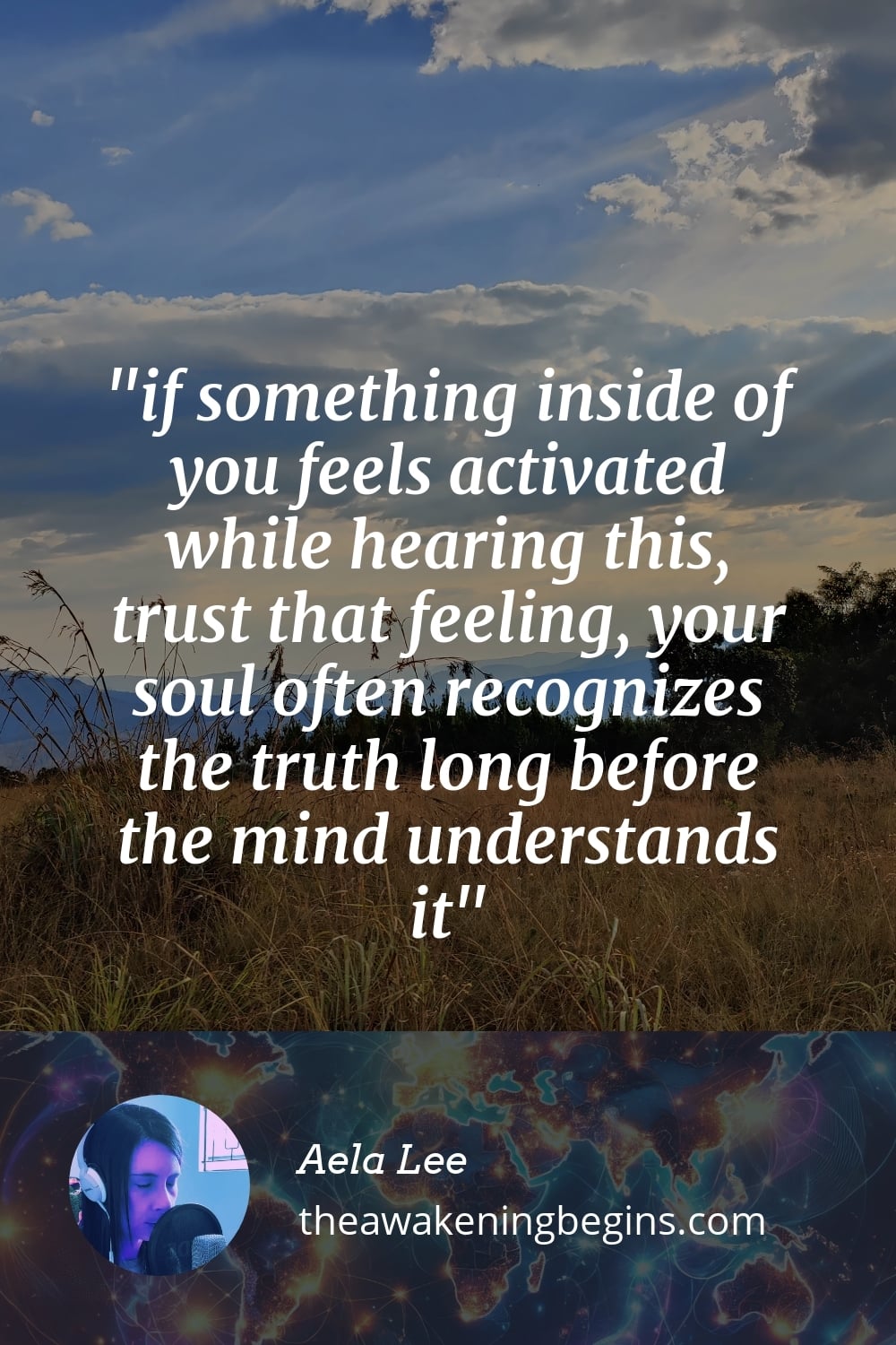 Pinterest Image if something inside of you feels activated while hearing this, trust that feeling, your soul often recognizes the truth long before the mind understands it