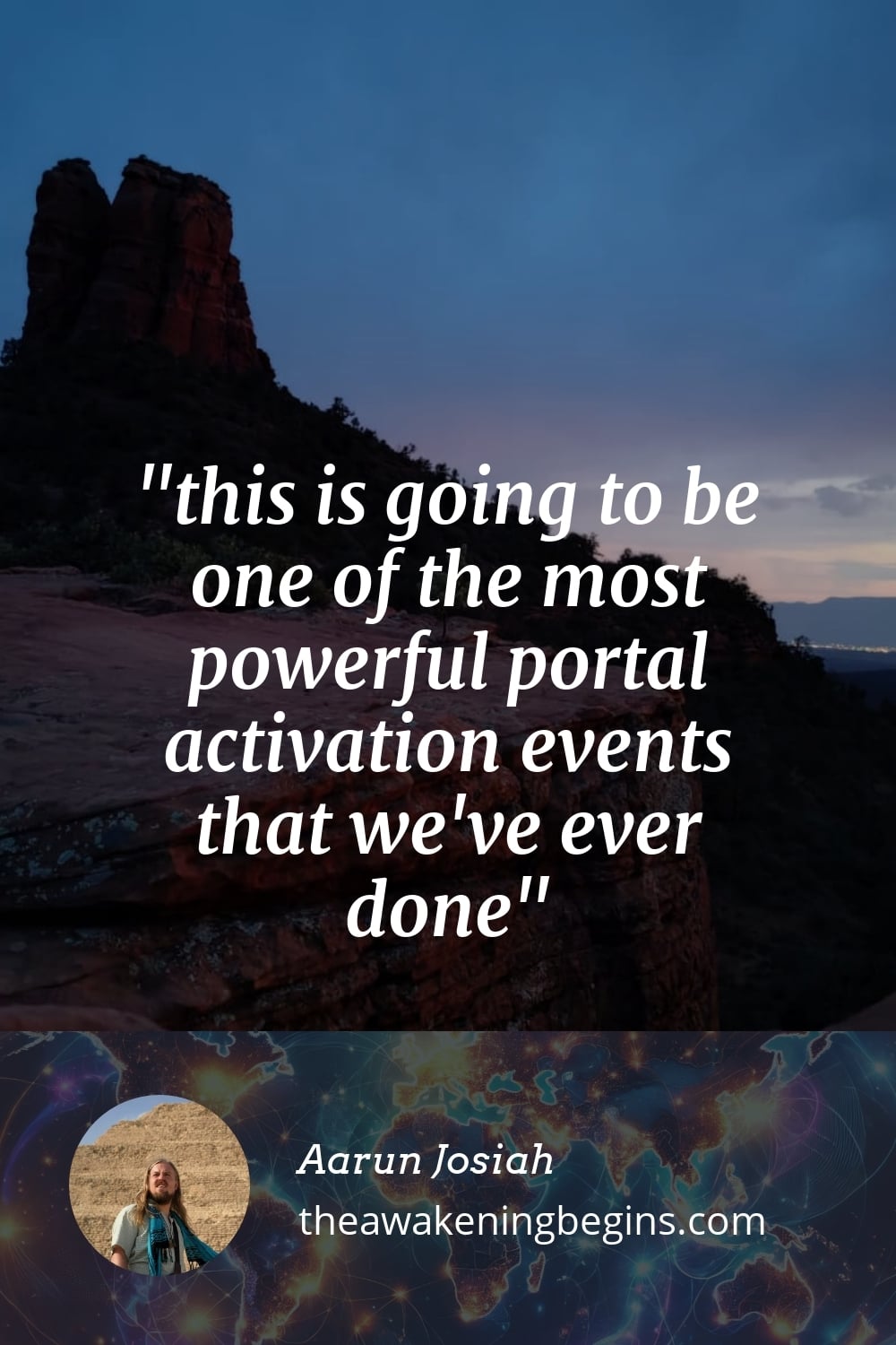 Pinterest Image this is going to be one of the most powerful portal activation events that we've ever done