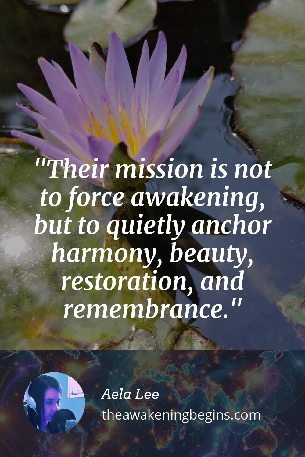 Pinterest Image Their mission is not to force awakening, but to quietly anchor harmony, beauty, restoration, and remembrance.