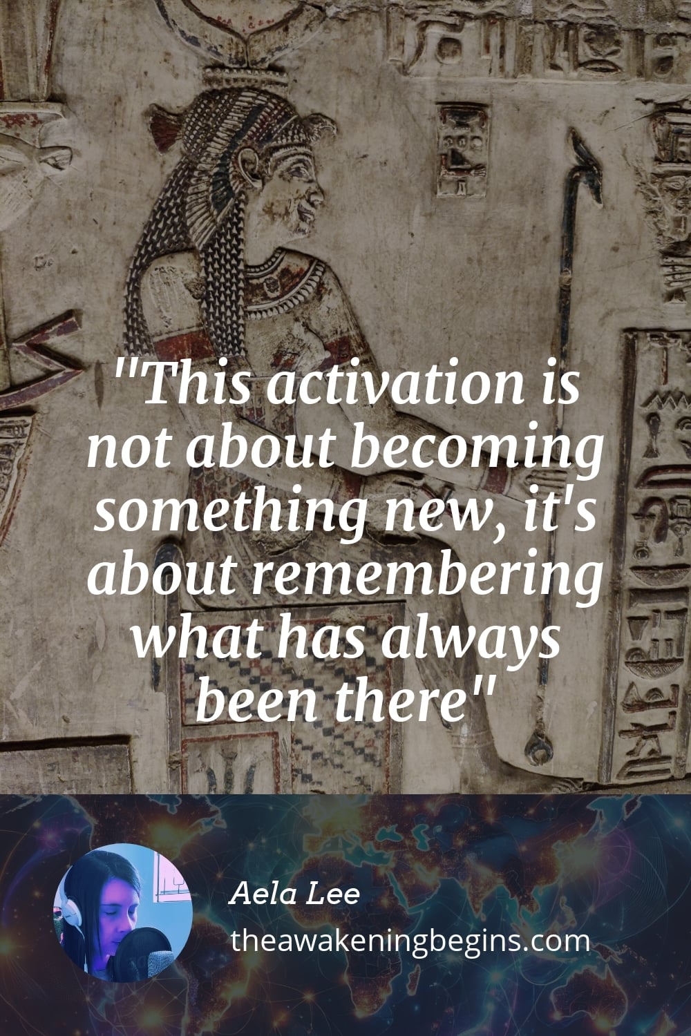 Pinterest Image This activation is not about becoming something new, it's about remembering what has always been there