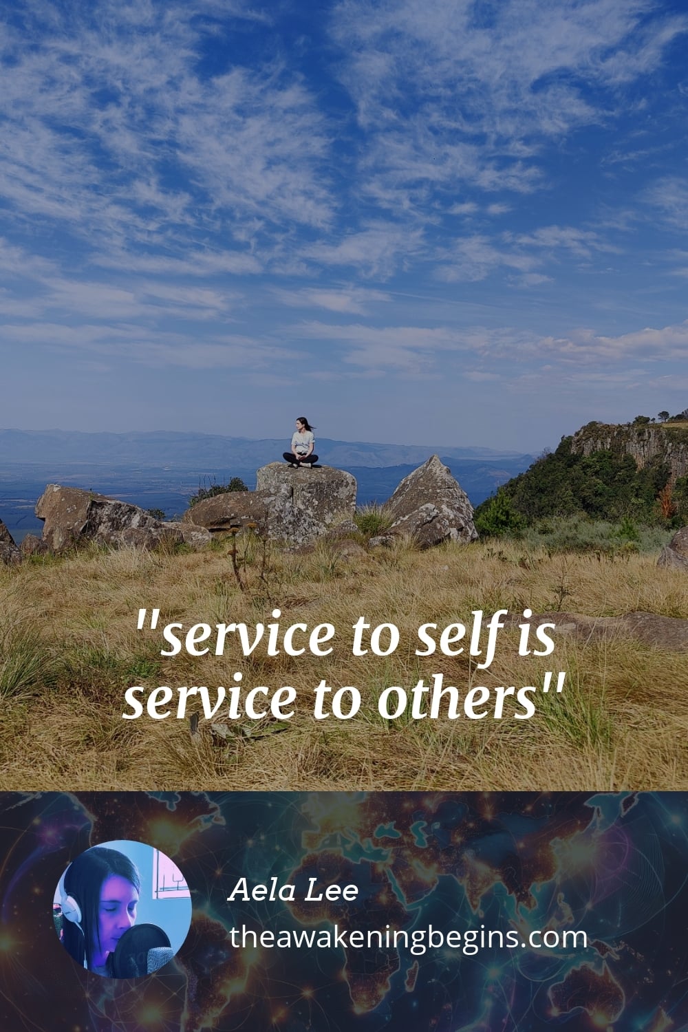 Pinterst Image service to self is service to others