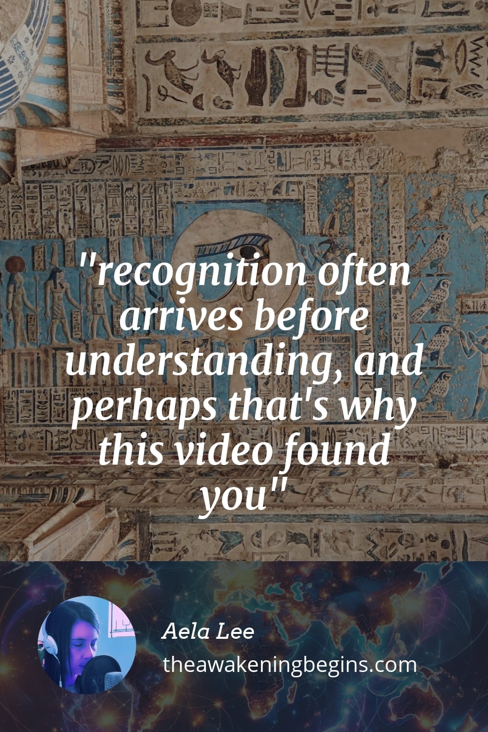 Pinterst Image recognition often arrives before understanding, and perhaps that's why this video found you