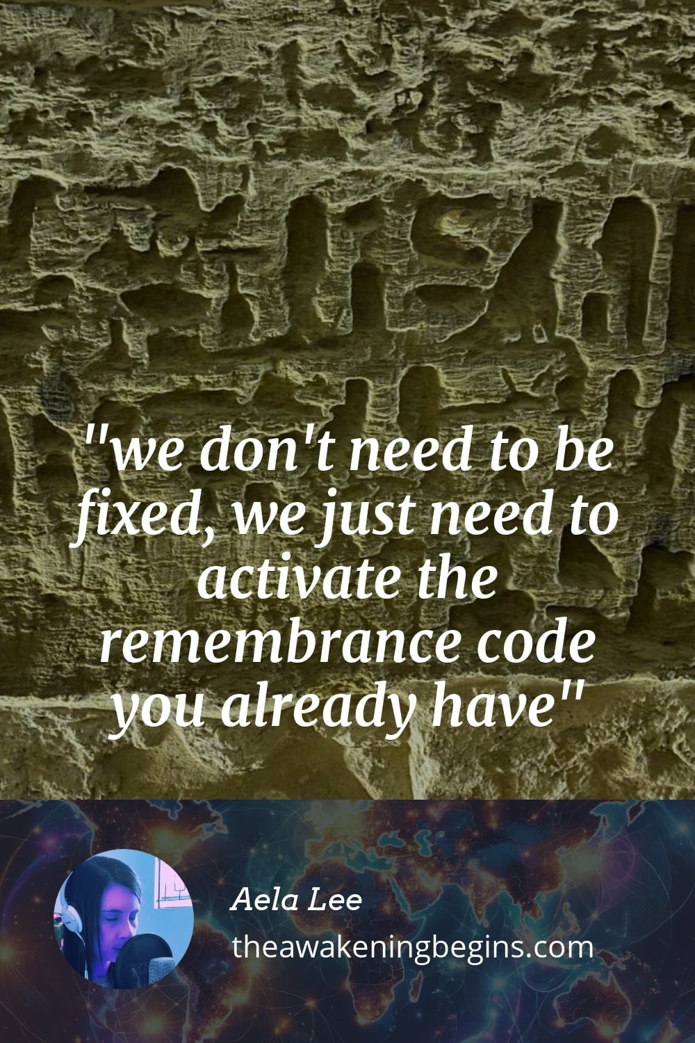 Pinterest Image we don't need to be fixed, we just need to activate the remembrance code you already have