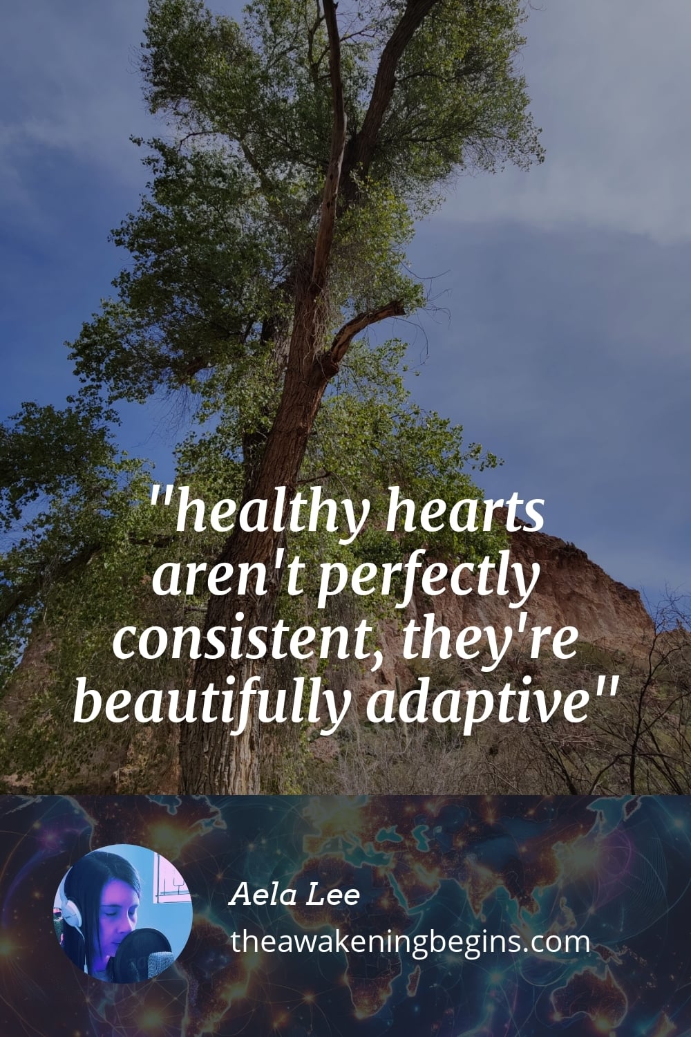Pinterest Image healthy hearts aren't perfectly consistent, they're beautifully adaptive