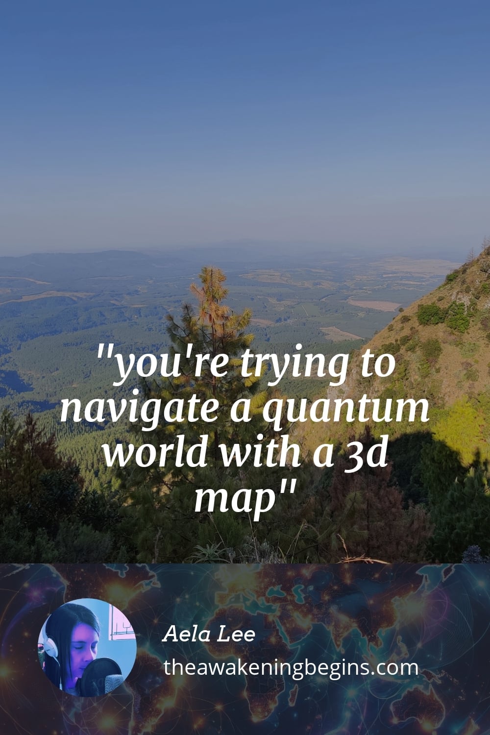 Pinterest Image you're trying to navigate a quantum world with a 3d map