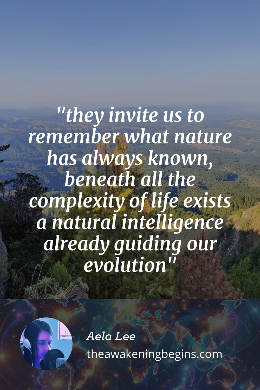 Pinterest Image they invite us to remember what nature has always known, beneath all the complexity of life exists a natural intelligence already guiding our evolution