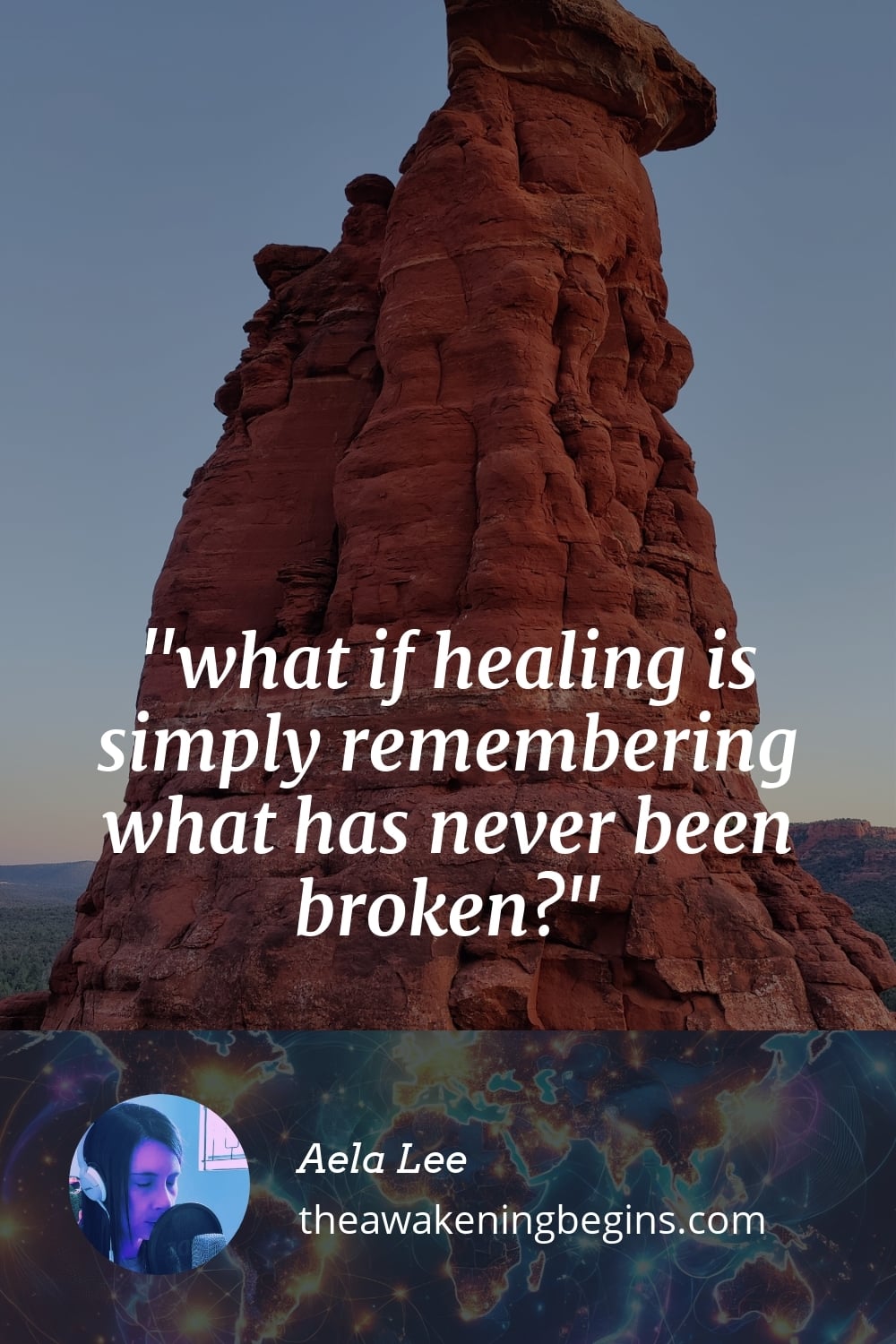Pinterest Image what if healing is simply remembering what has never been broken?