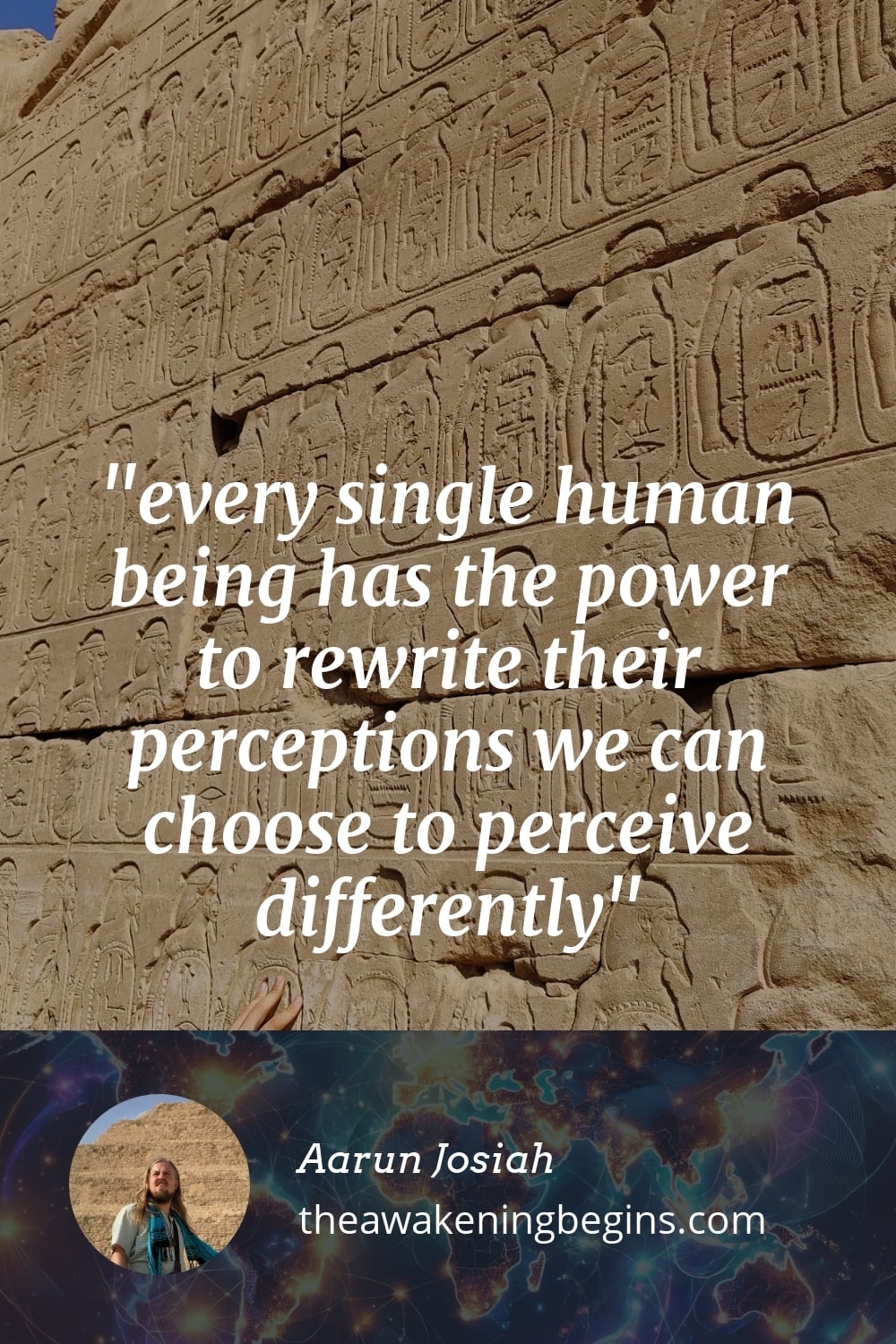Pinterest Image every single human being has the power to rewrite their perceptions we can choose to perceive differently