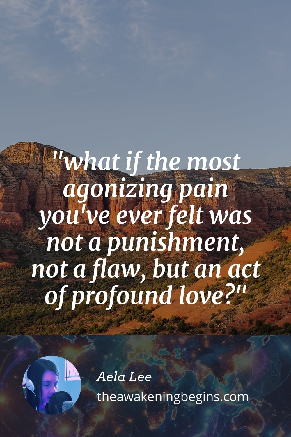 Pinterst Image what if the most agonizing pain you've ever felt was not a punishment, not a flaw, but an act of profound love?