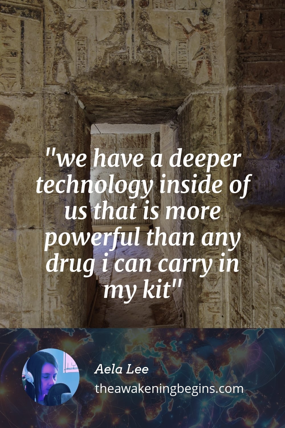 Pinterest Image we have a deeper technology inside of us that is more powerful than any drug i can carry in my kit