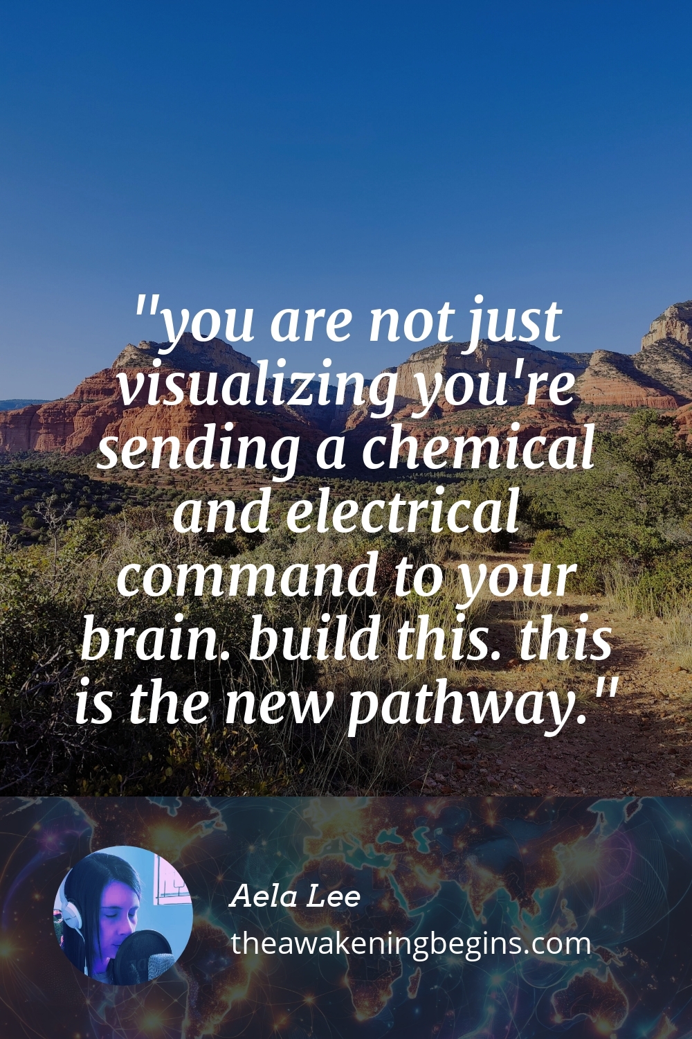 you are not just visualizing you're sending a chemical and electrical command to your brain. build this. this is the new pathway.