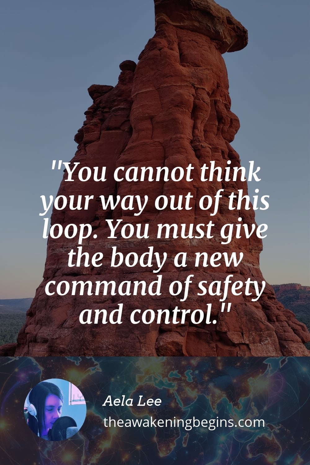 Pinterest Image You cannot think your way out of this loop. You must give the body a new command of safety and control.